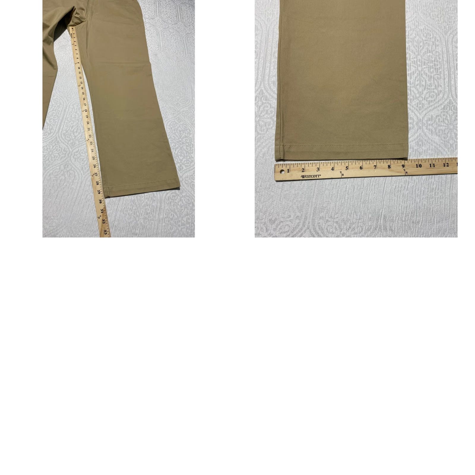 Old Navy Old Navy Khakis Mens Flat Front Straight Leg Pants 36x30 Tan Cotton NWT Classic Chino Casual Workwear Everyday Pants Mens Size US 36 / EU 52 - 8 Thumbnail