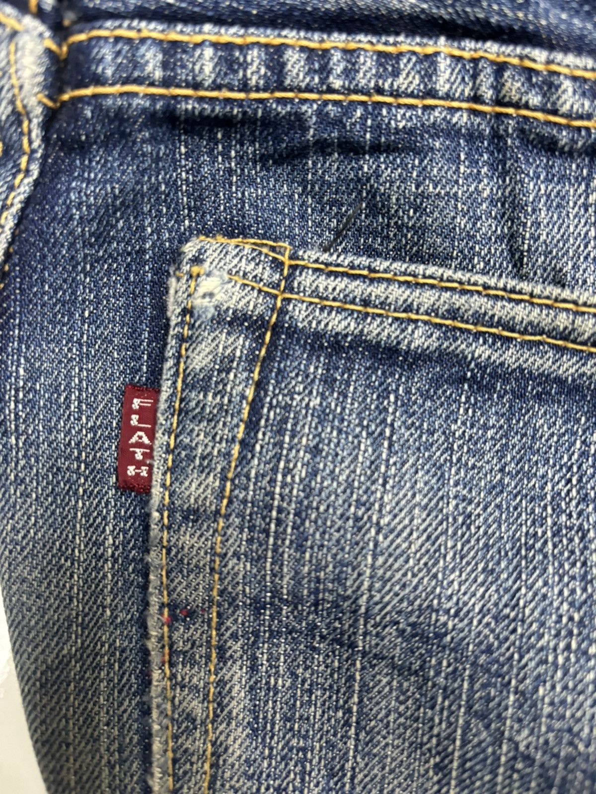 The Flat Head 🔥VTG THE FLAT HEAD SELVEDGE DENIM JEANS Size US 30 / EU 46 - 14 Thumbnail