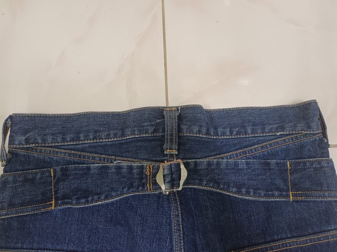 CABANE de ZUCCa Cabane De Zucca Buckle Back Selvedge Jeans Size US 31 - 16 Thumbnail