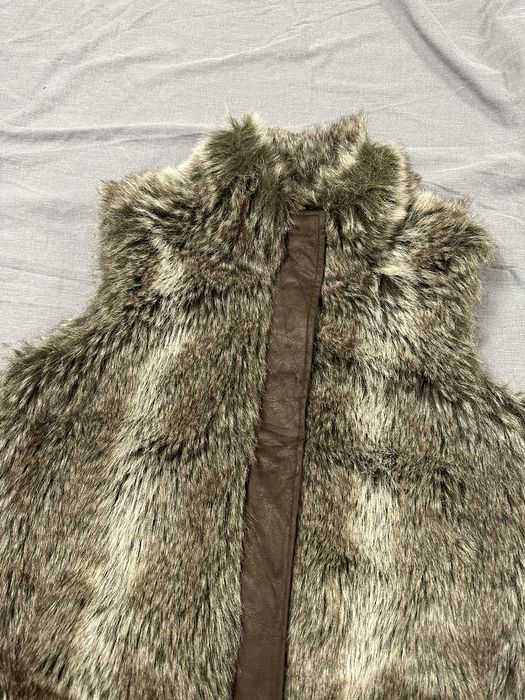 Archival Clothing Vintage Fur Vest Mohair Jacket Yohji LGB Style ...