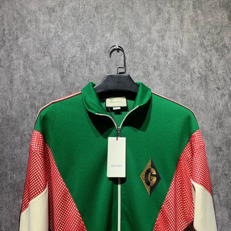 Gucci Gucci Embroidered logo stitching jacket 2501-Nextarrow Size US M / EU 48-50 / 2 - 5 Thumbnail