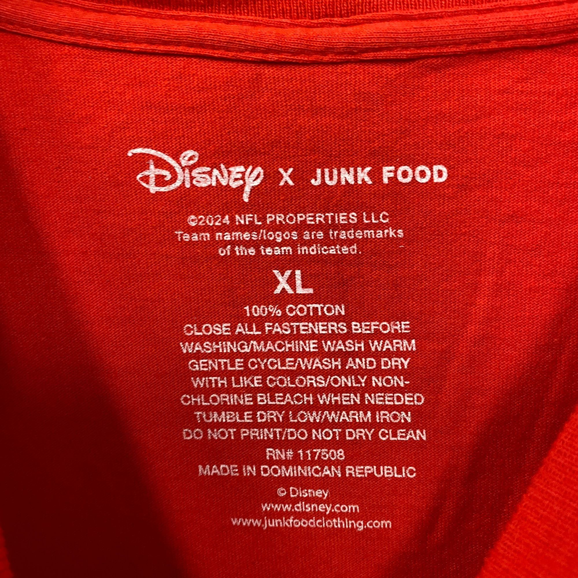 Junk Food Junk Food x NFL Disney Mickey Mouse Kick Back Kansas City Ch Size US XL / EU 56 / 4 - 4 Thumbnail