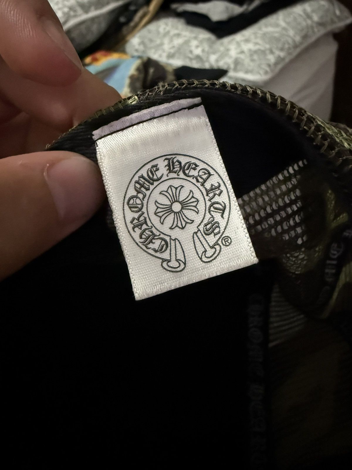 Chrome Hearts Vintage camo multi star chrome hearts trucker Size ONE SIZE - 3 Thumbnail