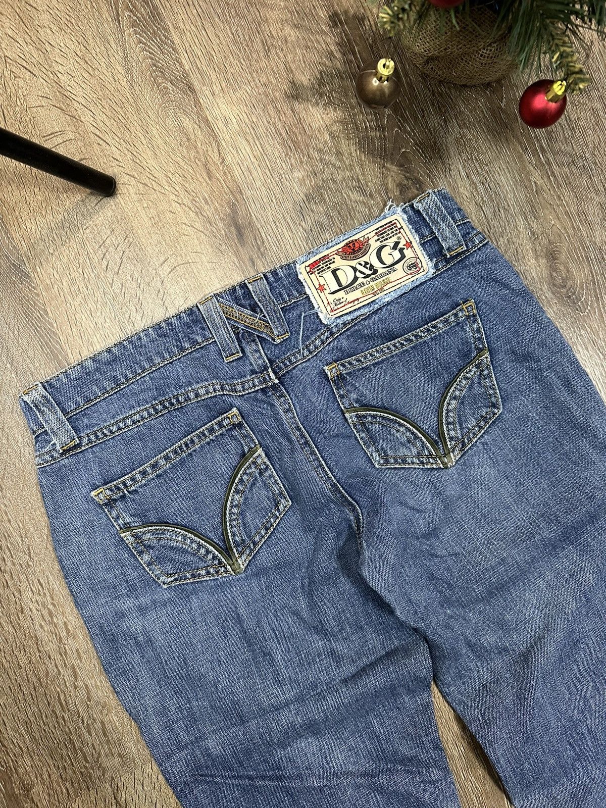 Dolce & Gabbana × Vintage Vintage Dolce&Gabbana Jeans Y2K Size 27" / US 4 / IT 40 - 3 Thumbnail