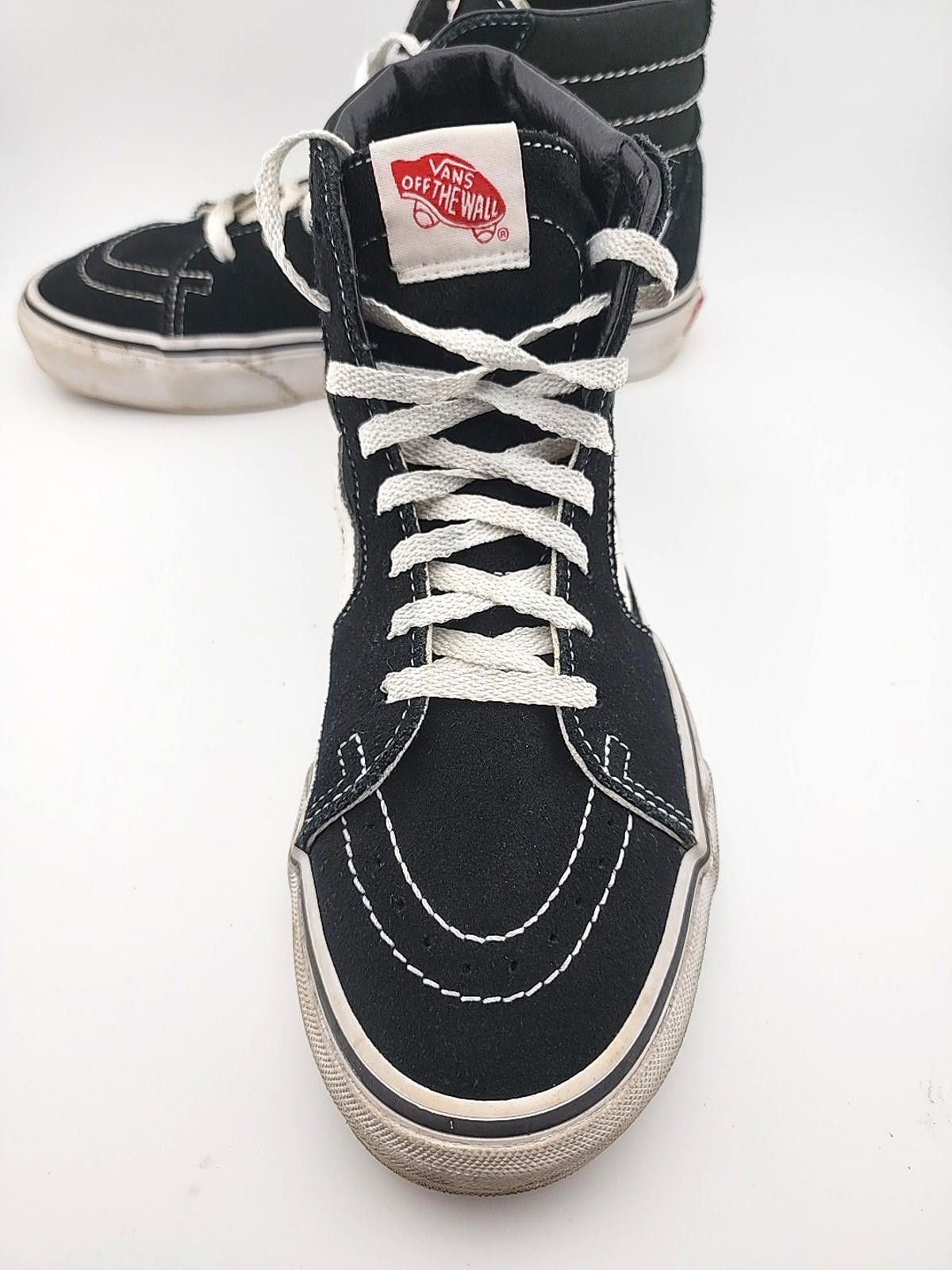 Vans Vans Shoes Hi Tops Men 7.5 Women 9 Black Suede Off The Wall Size US 7.5 / EU 40-41 - 5 Thumbnail