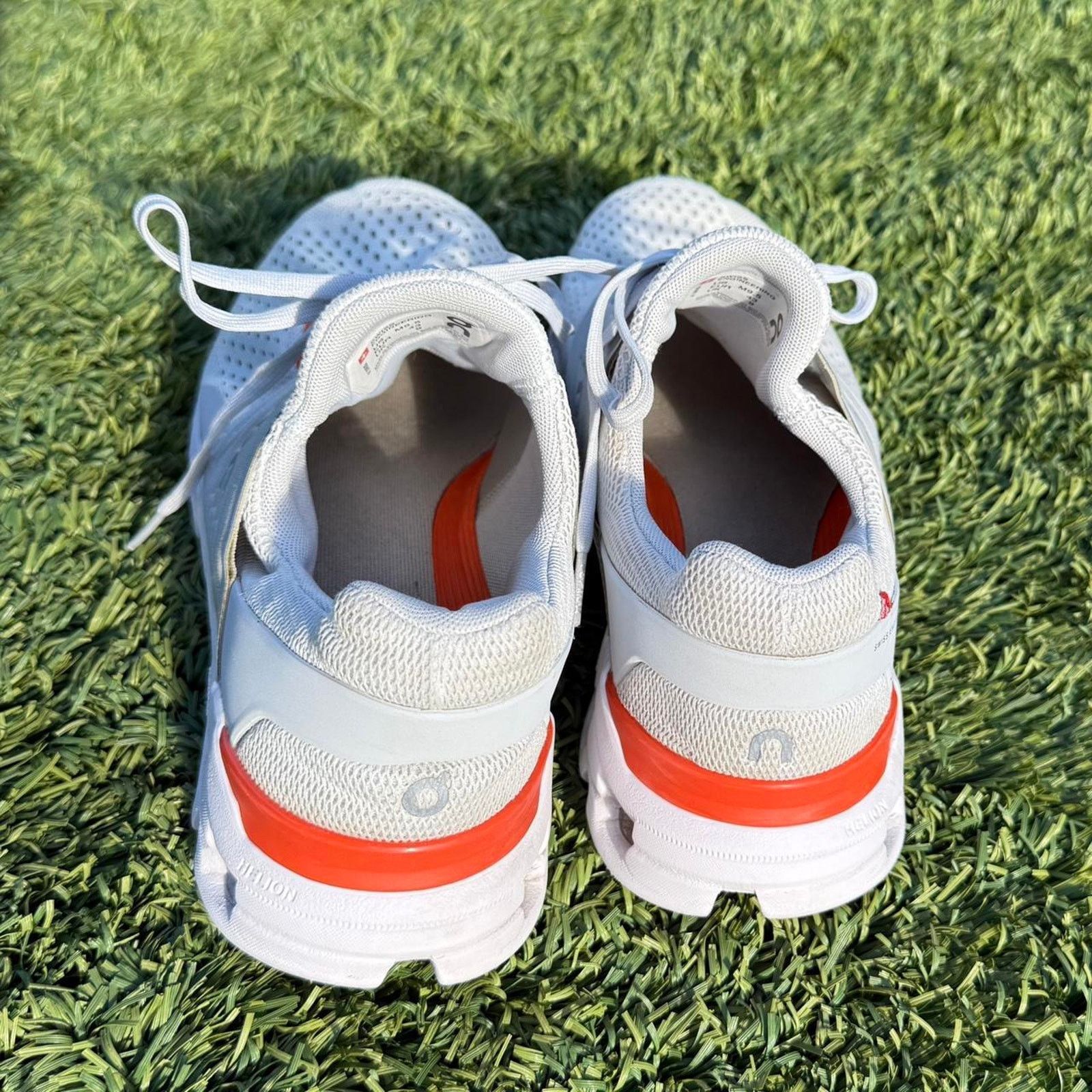 On On Running Cloudswift White Flame Orange Size 9.5M US Size US 9.5 / EU 42-43 - 3 Thumbnail