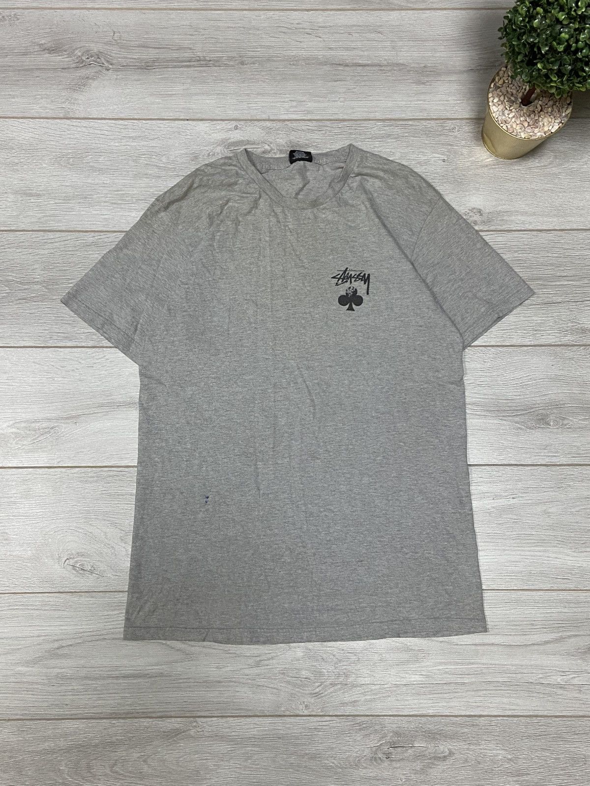 Stussy Stussy rare King card vintage big print t-shirt Size US L / EU 52-54 / 3 - 2 Thumbnail