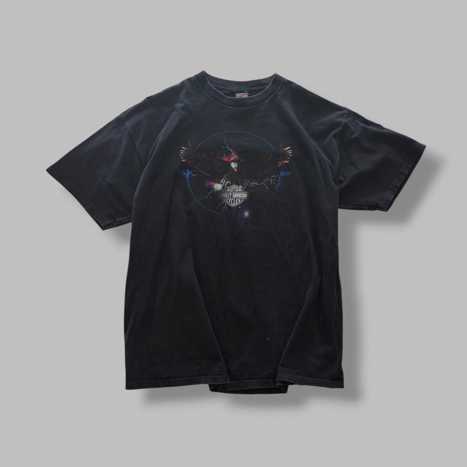 Harley Davidson 90s Harley-Davidson Williamsburg eagles tee Size US XL / EU 56 / 4 - 1 Thumbnail