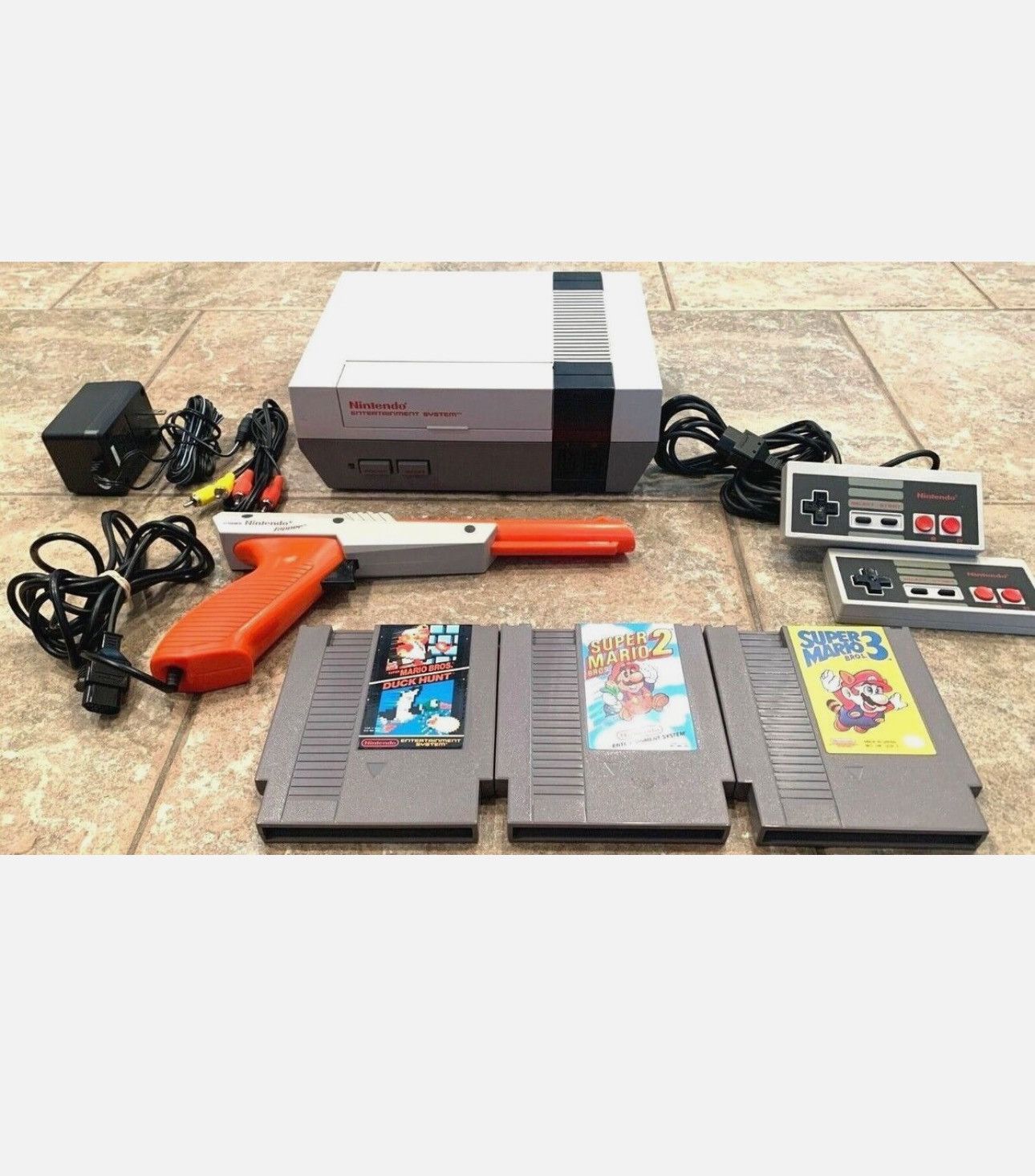 Nintendo Nintendo entertainment system from 1885 mint cond w/attachme Size ONE SIZE - 1 Preview