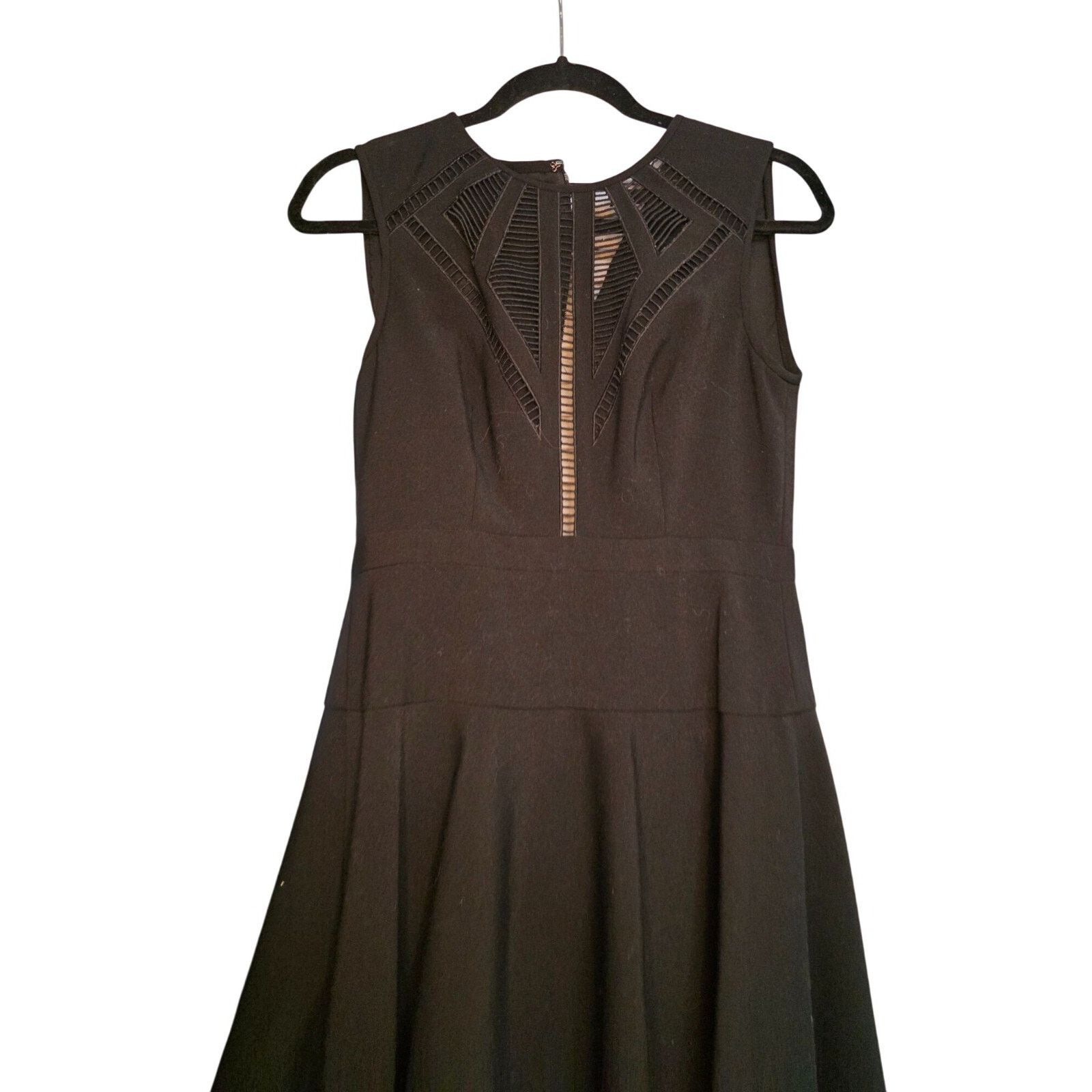 Bcbgmaxazria BCBG Max Azria Black Sleeveless Fit & Flare Dress Size 2 Size XS / US 0-2 / IT 36-38 - 8 Thumbnail