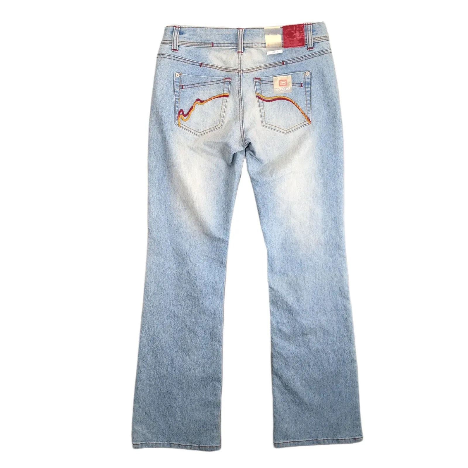 Ecko Unltd. NWT Ecko Red Denim Foundry Low Rise Bootcut Jeans 30x34 Size 30" / US 8 / IT 44 - 2 Thumbnail