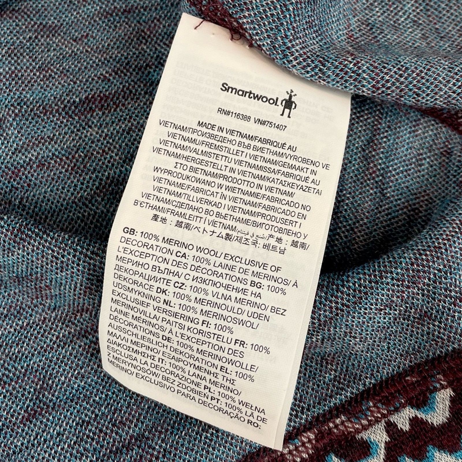 Smartwool SMARTWOOL • Thermal Merino 250 Long Sleeve Crew Base Layer Size XS / US 0-2 / IT 36-38 - 13 Thumbnail
