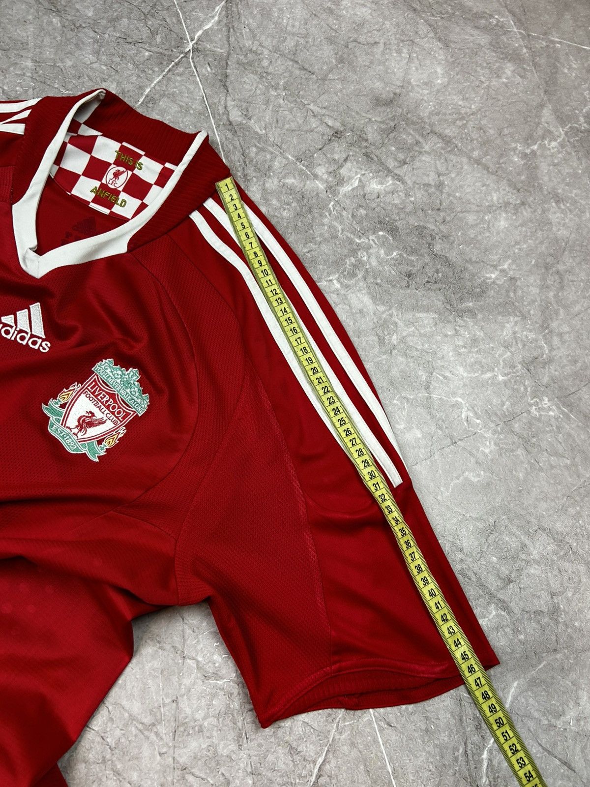 Adidas Liverpool Adidas Hyypia 2006/08 jersey size XL Size US XL / EU 56 / 4 - 18 Thumbnail