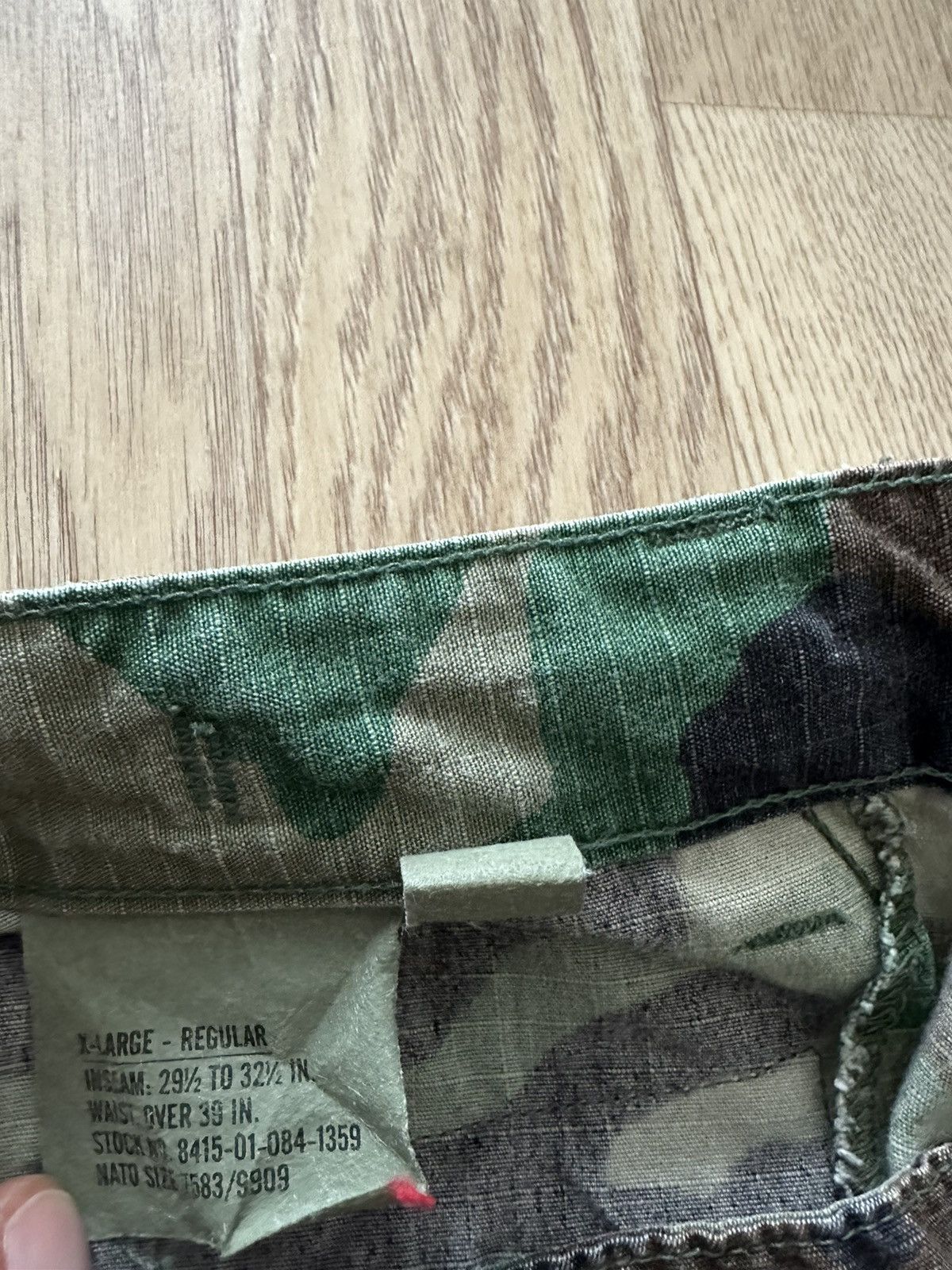 Designer × Military × Vintage Joshua Jamal woodland nbhd
