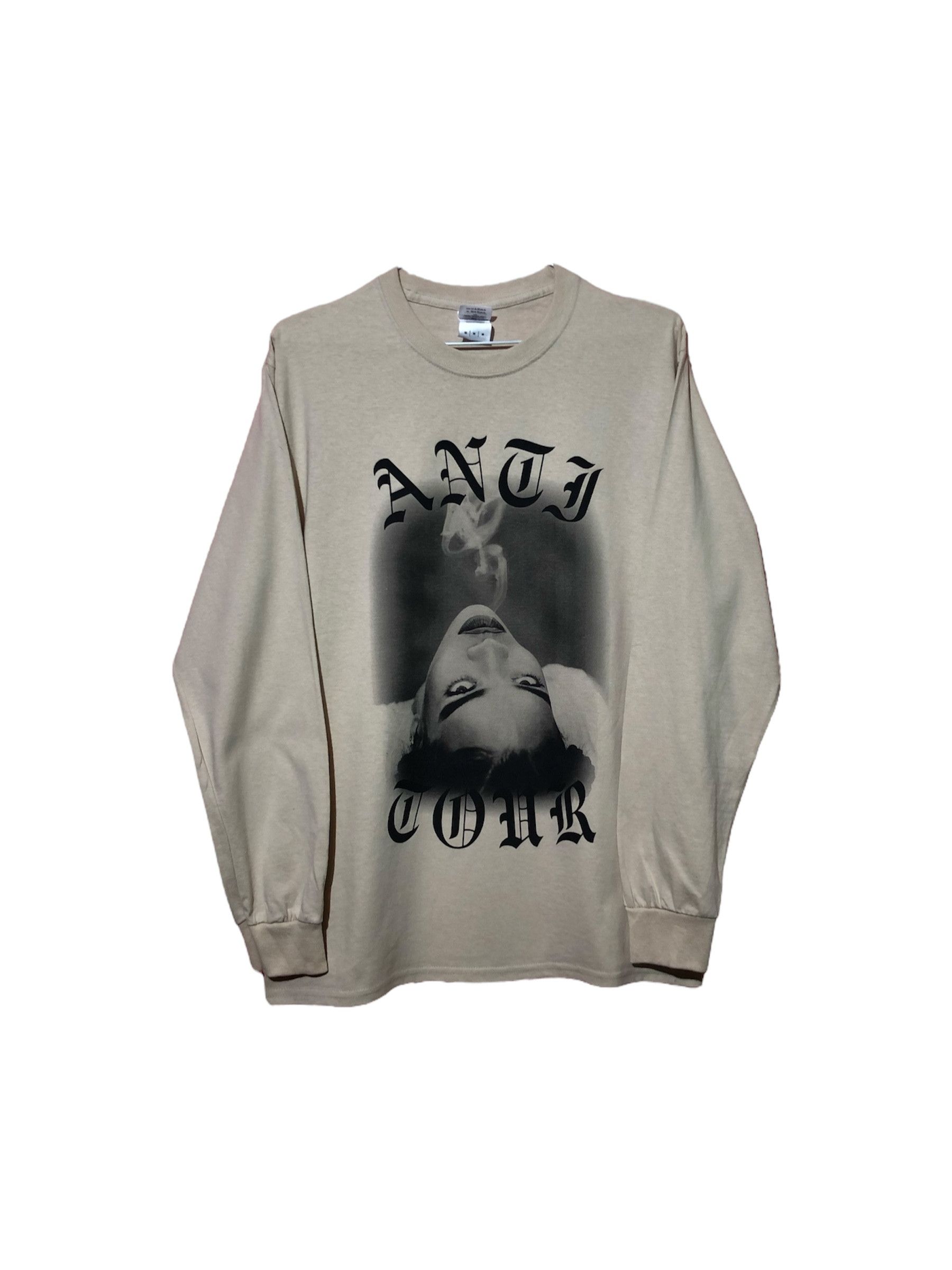 Rihanna tour music sweatshirt fun 2016 art oversized