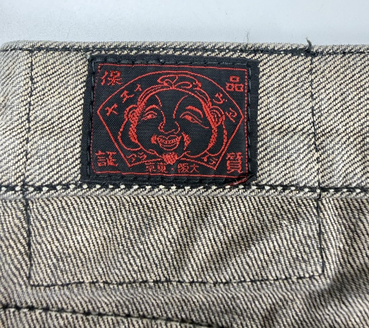 Evisu Evisu Lot 0049 Embroidered Seagull Reversible Jeans Size US 31 - 18 Thumbnail