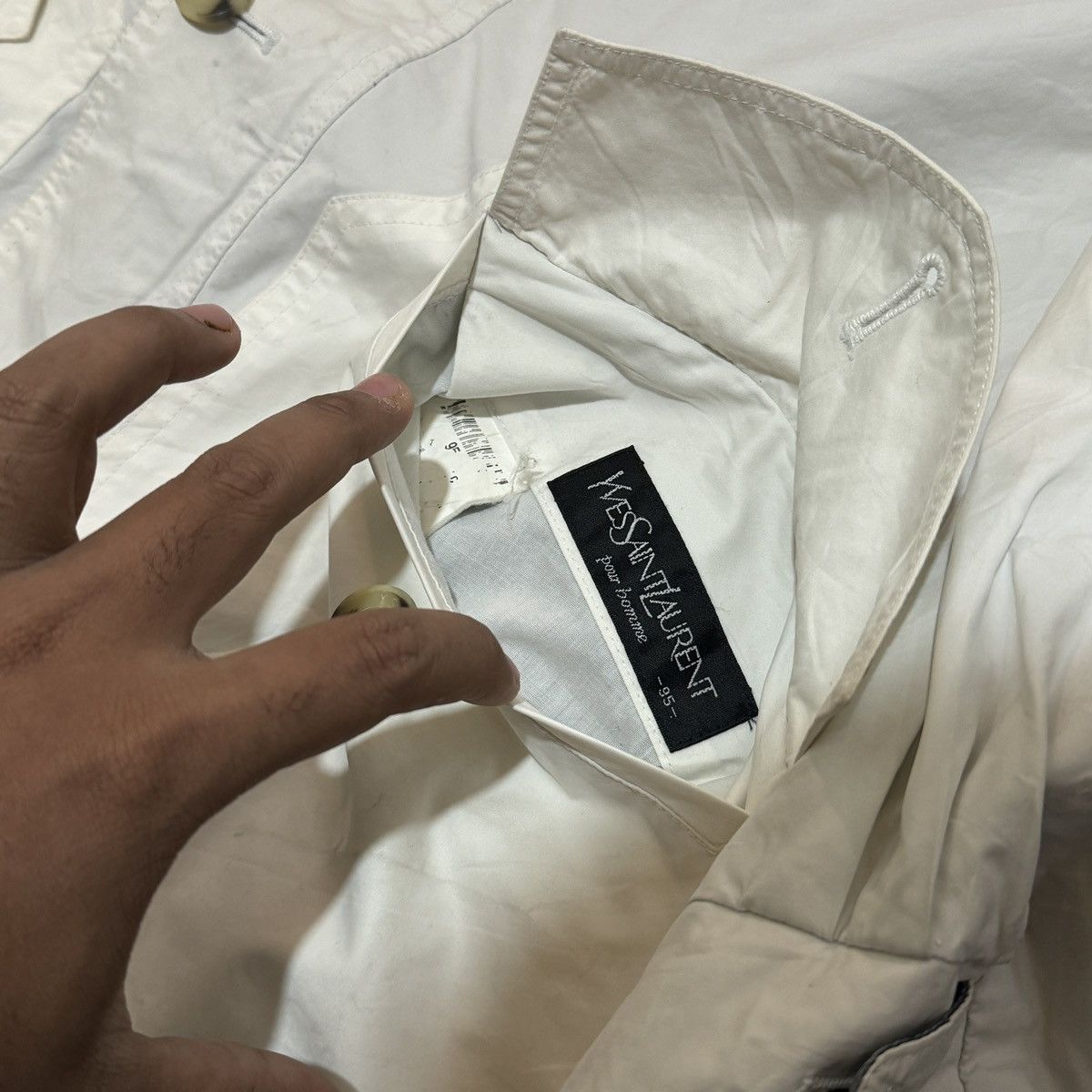 Saint Laurent Paris × Yves Saint Laurent Yves Saint Laurent Two Tone Reversible Parka Jacket Size US M / EU 48-50 / 2 - 16 Thumbnail