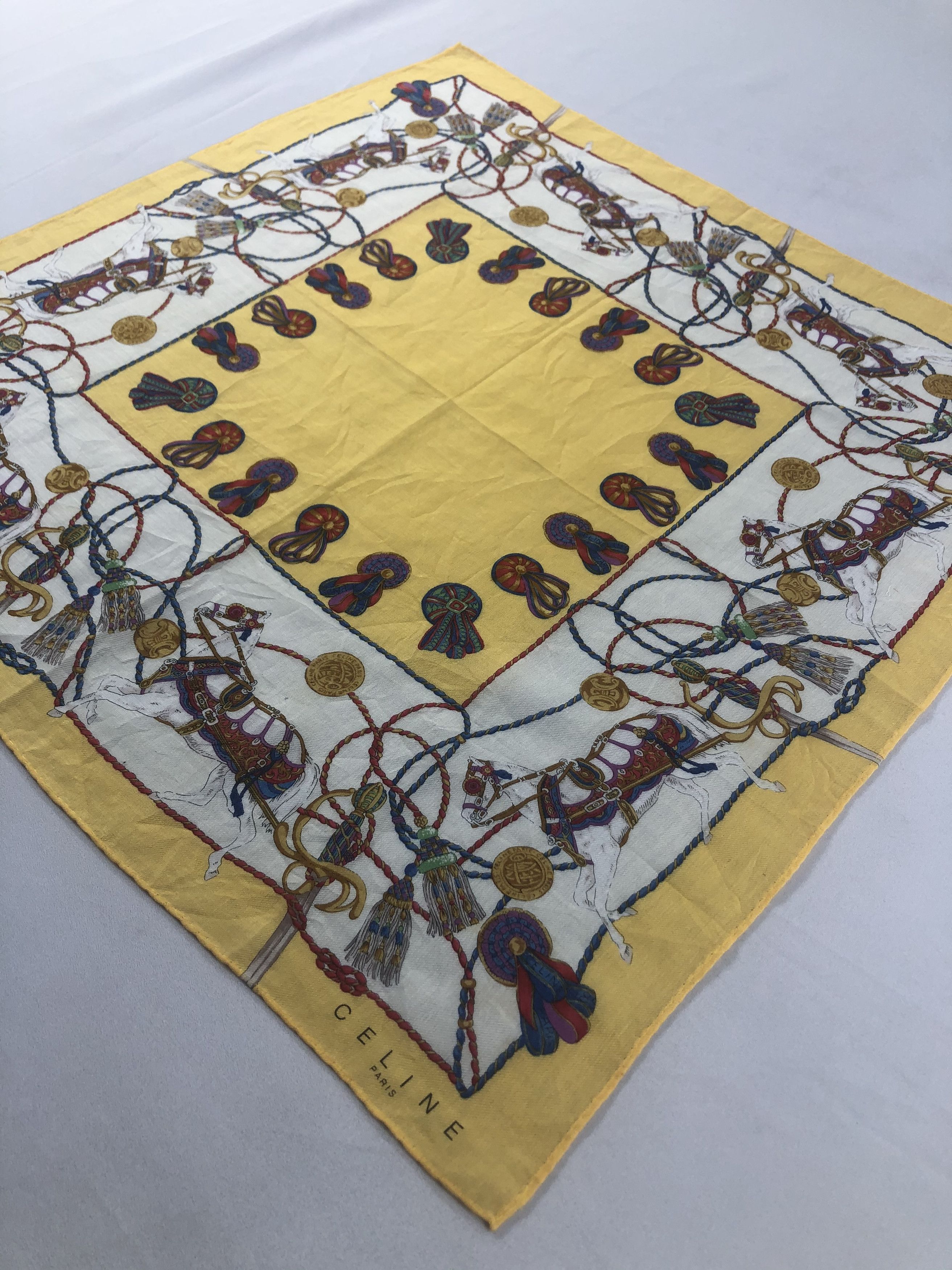 Celine Celine Handkerchief / Bandana / Neckerchief Size ONE SIZE - 4 Thumbnail