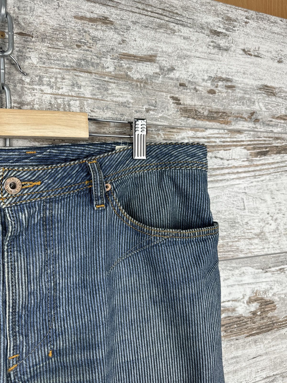 Diesel × Diesel Black Gold × Vintage Mens Vintage Diesel denim jeans luxury avant garde size 36 Size US 36 / EU 52 - 6 Thumbnail
