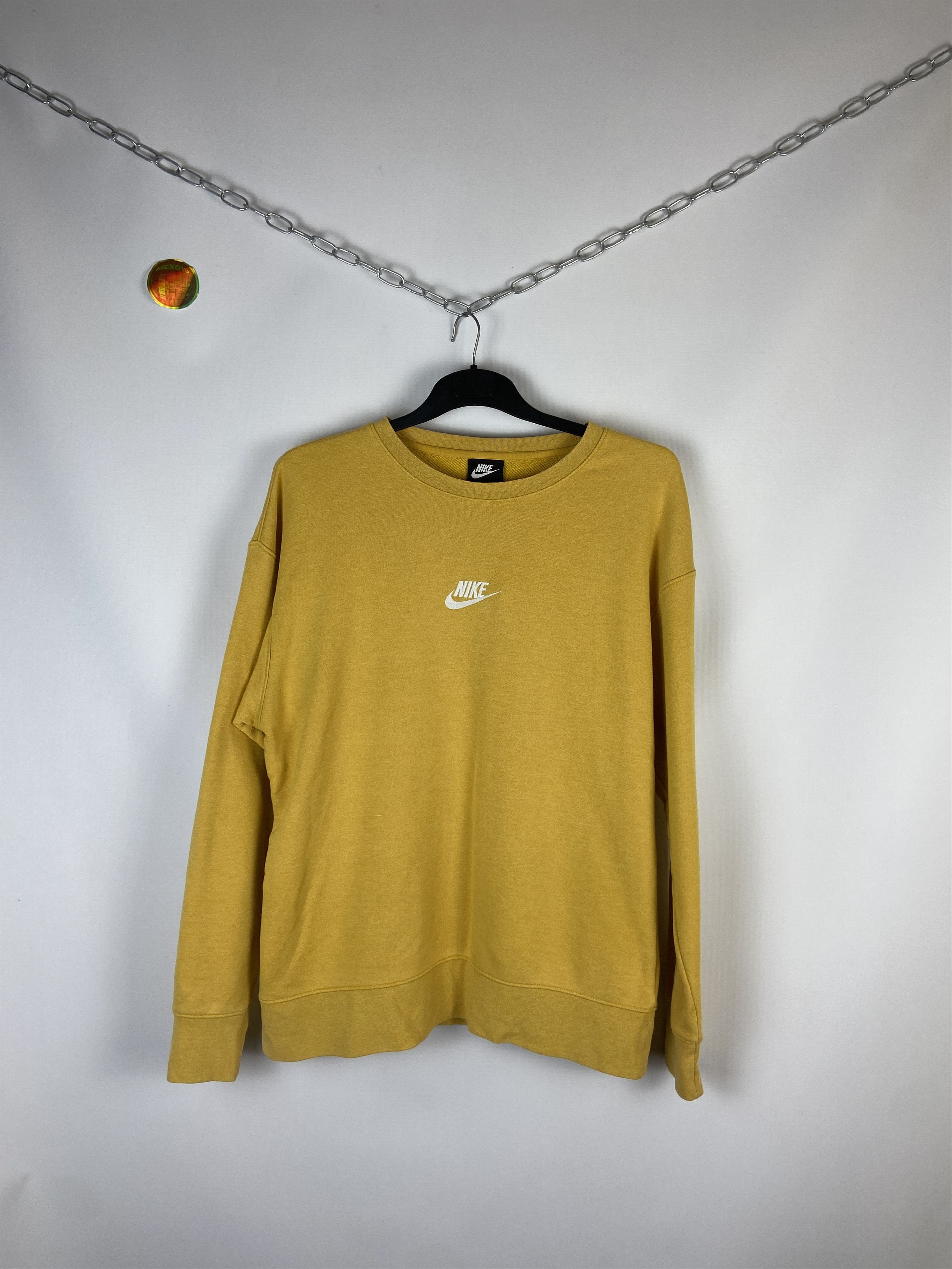 Nike Vintage Nike center logo sweatshirt Size US XL / EU 56 / 4 - 1 Thumbnail