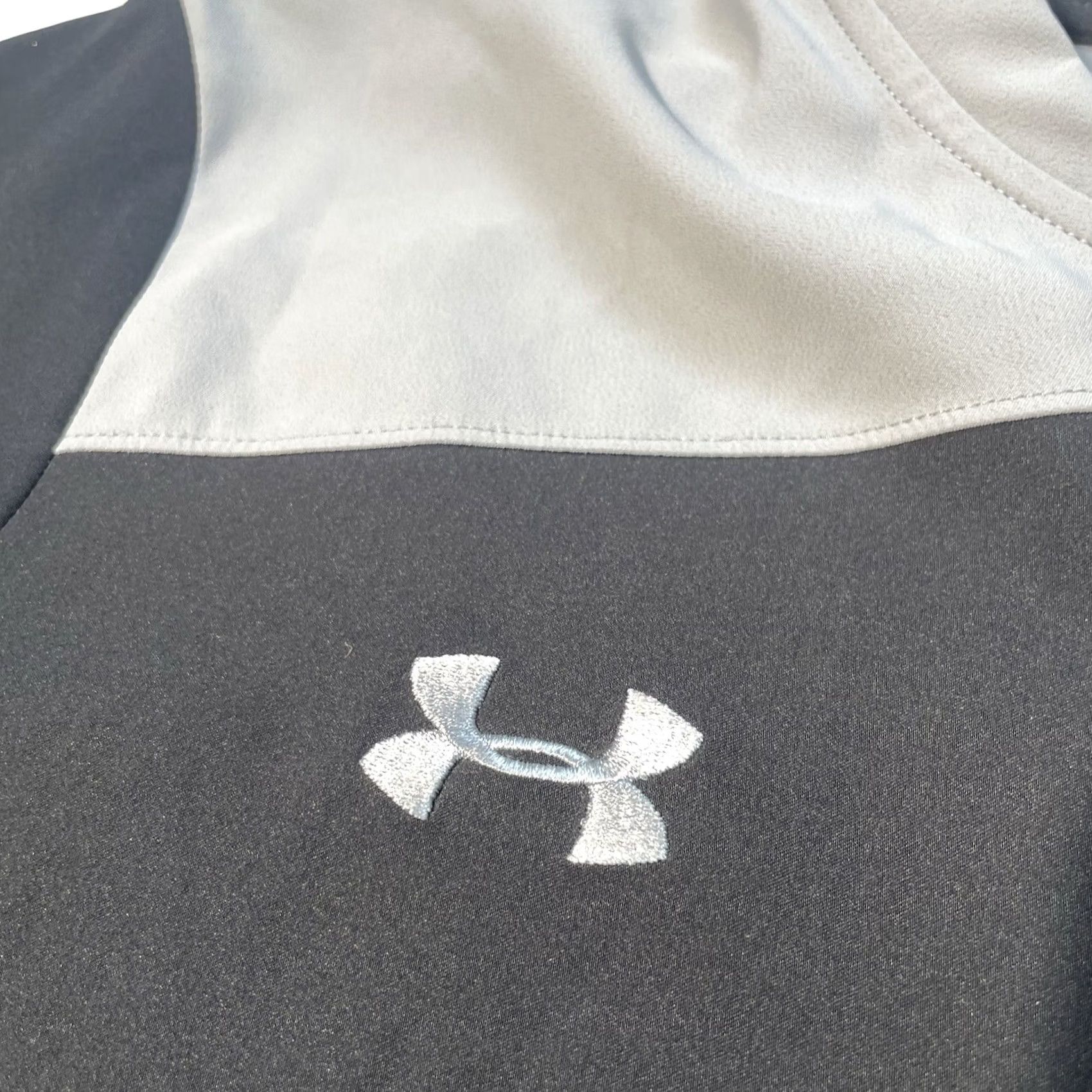 Under Armour Under Armour Shirt Mens Small Gray Polo Football High School Zip Henley Short Sleeve T-Shirt Sports School Athletic Size US S / EU 44-46 / 1 - 6 Thumbnail