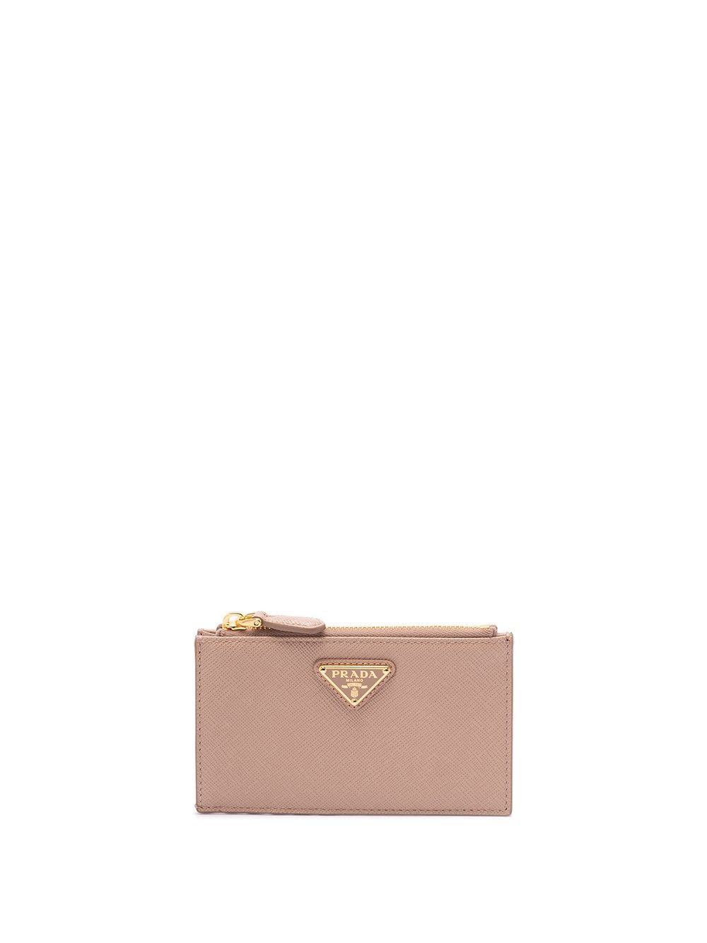 Prada Saffiano Leather Card Holder Size ONE SIZE - 1 Thumbnail