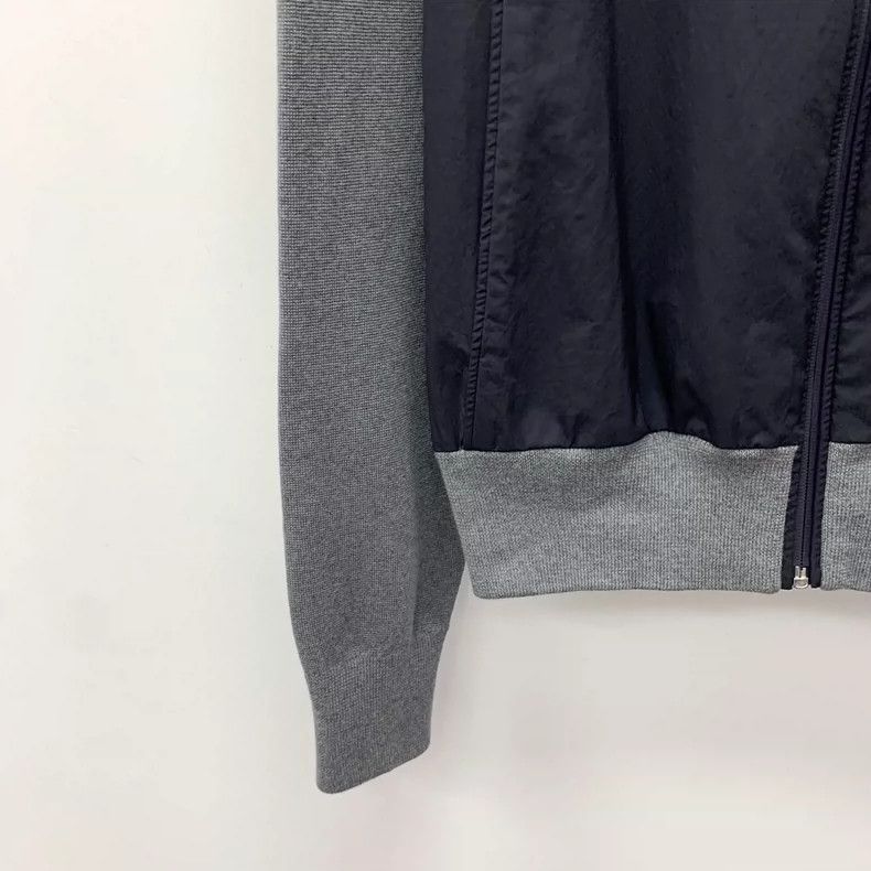 Louis Vuitton Louis Vuitton Color-block wool jacket with stand-up zip co Size US M / EU 48-50 / 2 - 5 Thumbnail