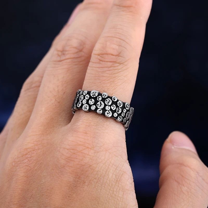 Jewelry Gothic Geometry Ring Size ONE SIZE - 1 Thumbnail