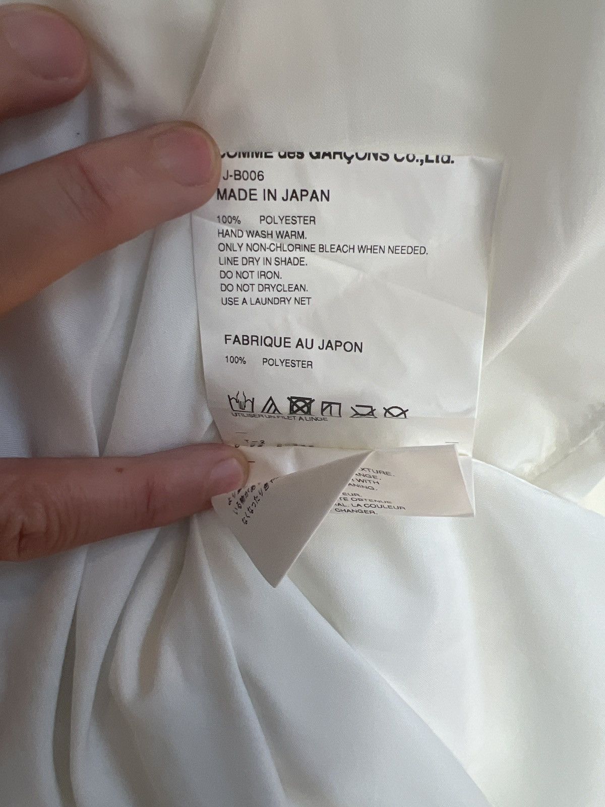 Comme des Garcons Black Comme Des Garcons BLACK reversed draped overshirt Size US XL / EU 56 / 4 - 6 Thumbnail