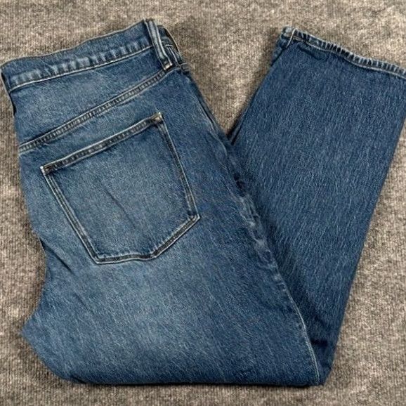 J.Crew J. Crew Jeans Boyfriend Relaxed Medium Wash Distressed Cropped Denim Slim Anklet? Size 24" / US 00 / IT 34 - 2 Thumbnail
