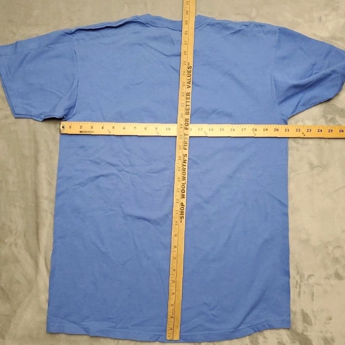 Anvil VINTAGE ARIZONA T-SHIRT Mens Large Blue Wolf Native Southwest Graphic Tee 90s Size US L / EU 52-54 / 3 - 5 Thumbnail