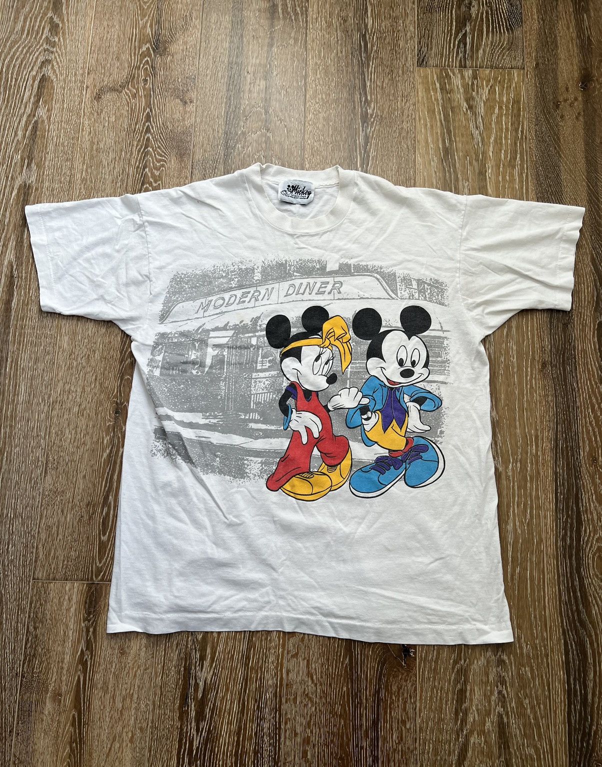 Disney × Vintage Vintage mickey mouse modern diner jerry leigh tee Size US XL / EU 56 / 4 - 1 Thumbnail