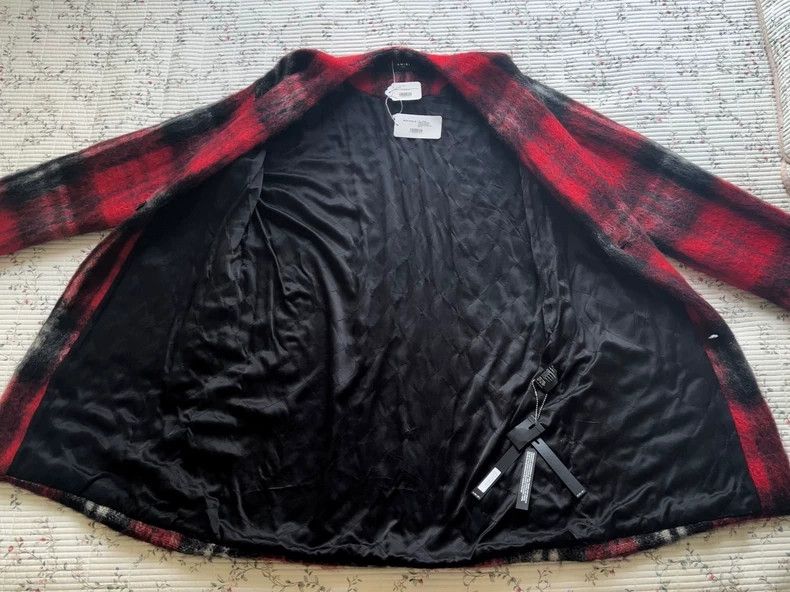 Amiri Amiri red and black sea horse fur coat Size US S / EU 44-46 / 1 - 8 Thumbnail