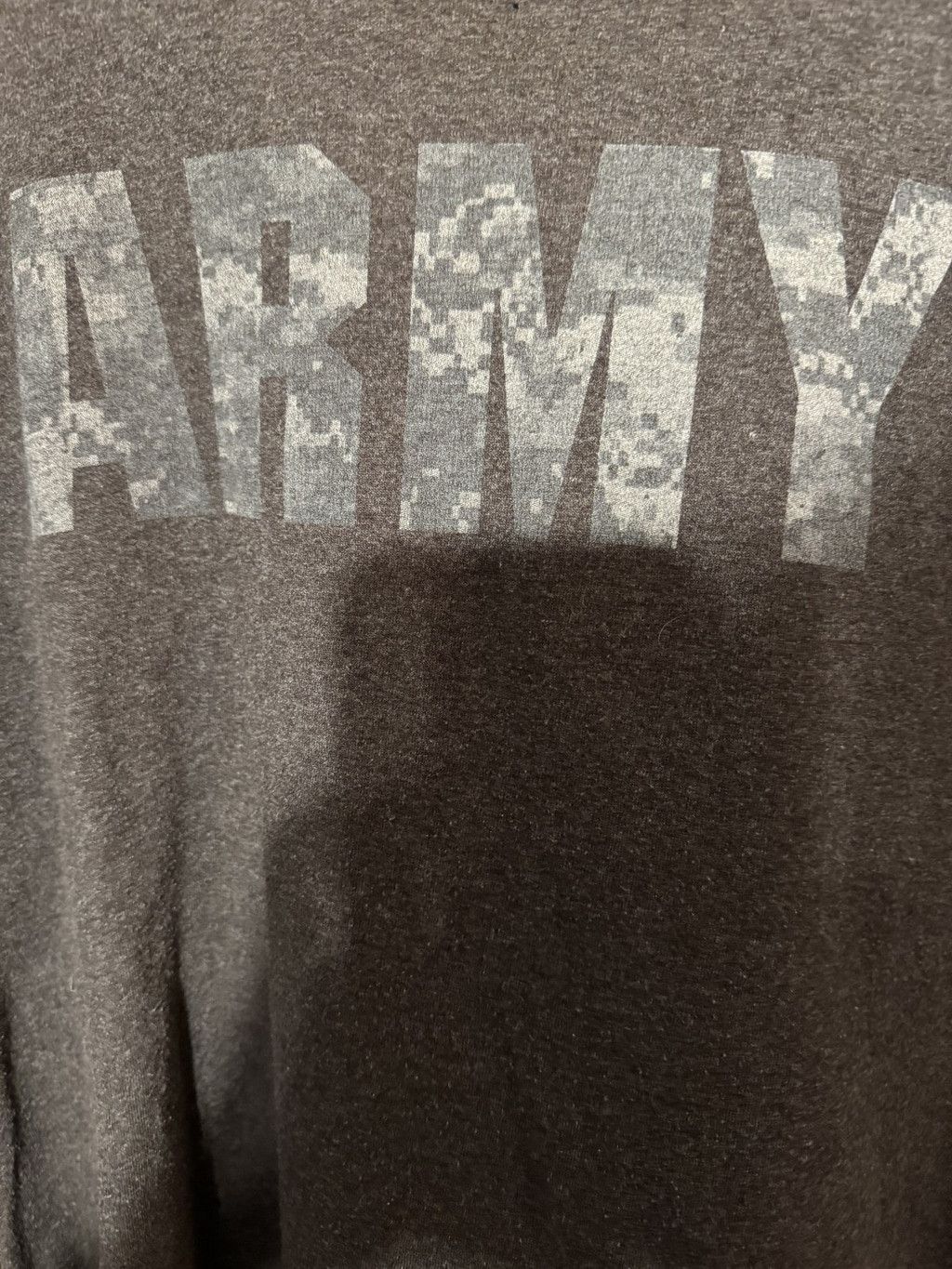 The Unbranded Brand United States Army Men's T Shirt Size L Gray US Military Size US XL / EU 56 / 4 - 3 Thumbnail