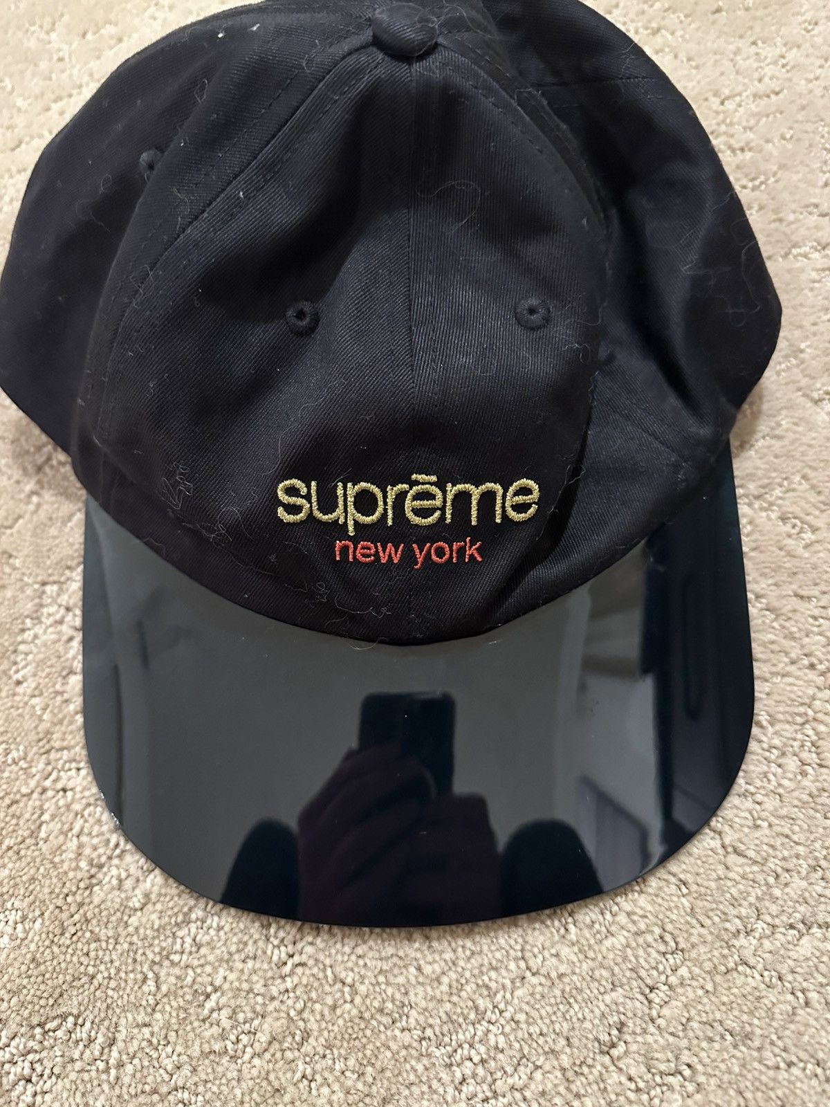 Supreme Supreme New York Hat Size ONE SIZE - 1 Thumbnail
