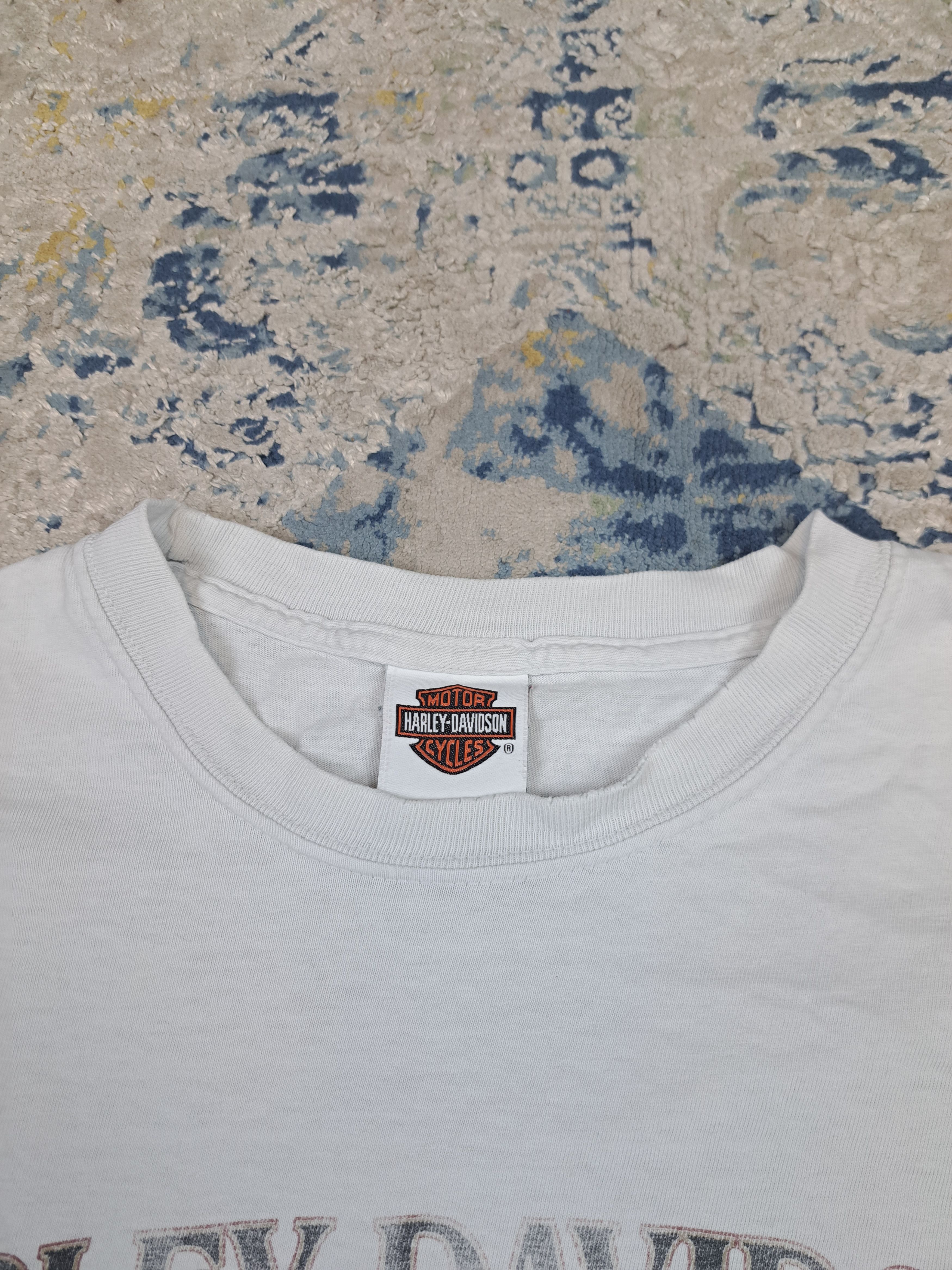Harley Davidson Vintage 2002 Harley Davidson Eagle Freedom Tee Motorcycle Size US XL / EU 56 / 4 - 6 Thumbnail