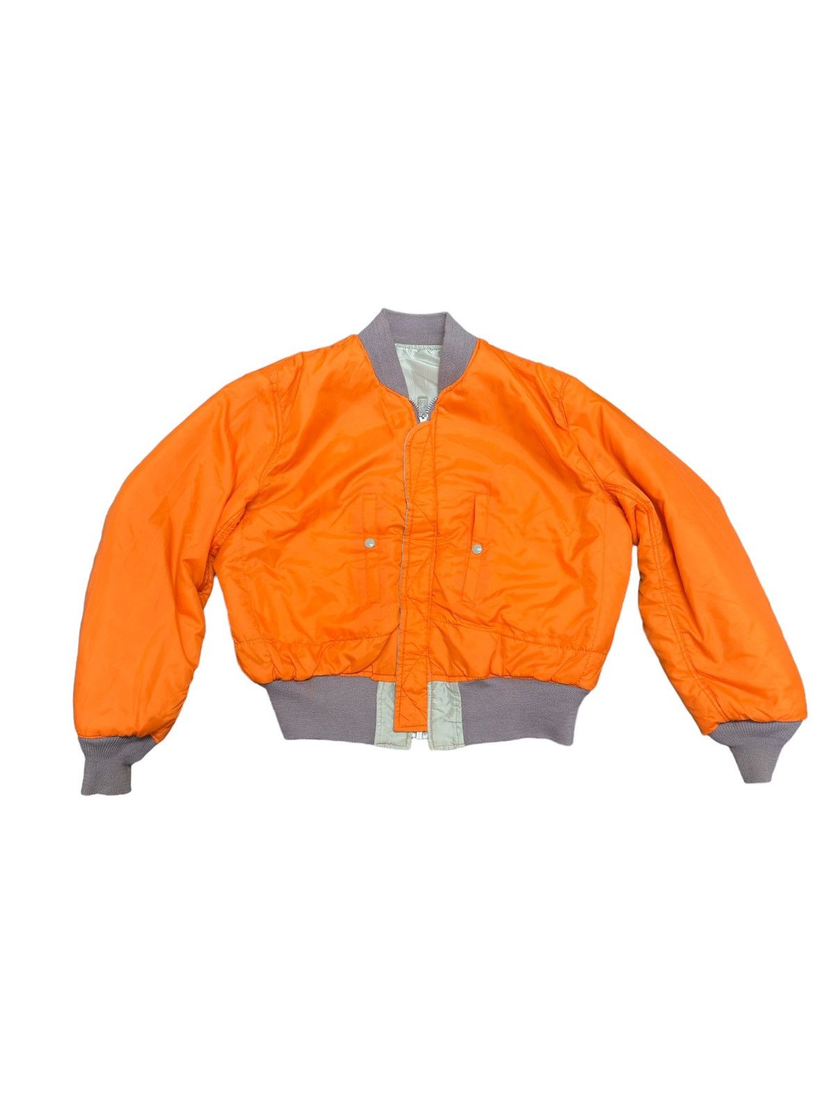 Alpha Industries Vintage Alpha Industries Ma-1 Reversible Bomber Jacket Size US L / EU 52-54 / 3 - 6 Thumbnail