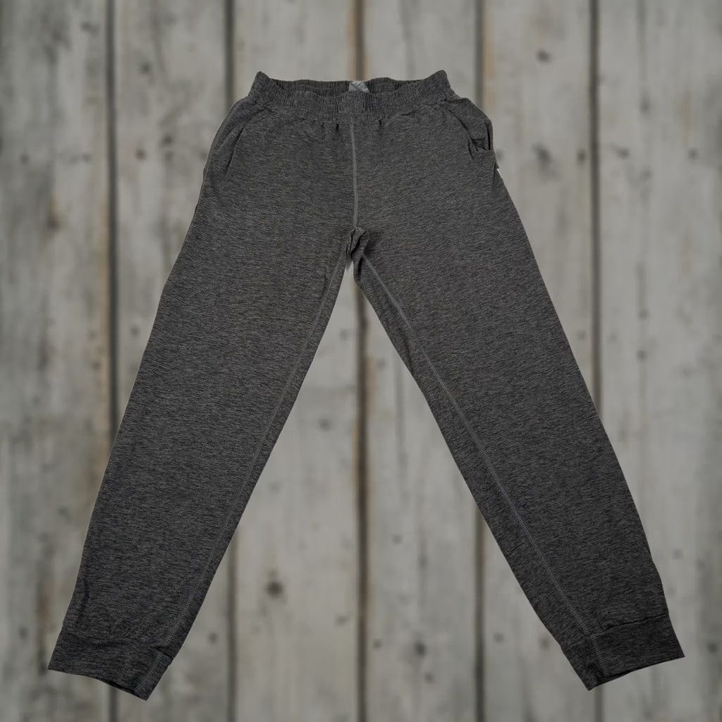 Vuori Vuori Pants Womens Small Gray Jogger Knit Elastic Waist Pockets Slim Inseam 27in Tapered Athletic Jogger Size 28" / US 6 / IT 42 - 1 Thumbnail