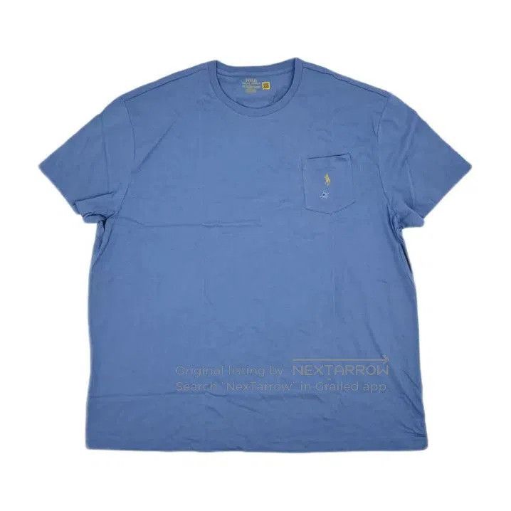Polo Ralph Lauren Polo Ralph Lauren Solid Logo Embroidered Crew Neck T. Size US XXL / EU 58 / 5 - 1 Thumbnail