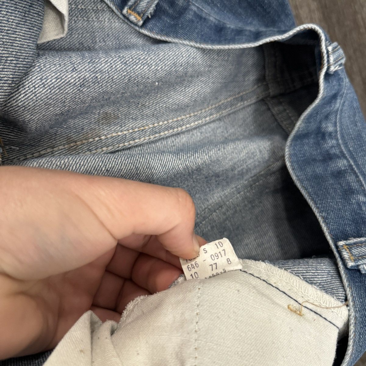 Japanese Brand × Levi's × Vintage Rare Vintage 1970s Levi’s 646 Bellbottom distressed Size US 34 / EU 50 - 4 Thumbnail