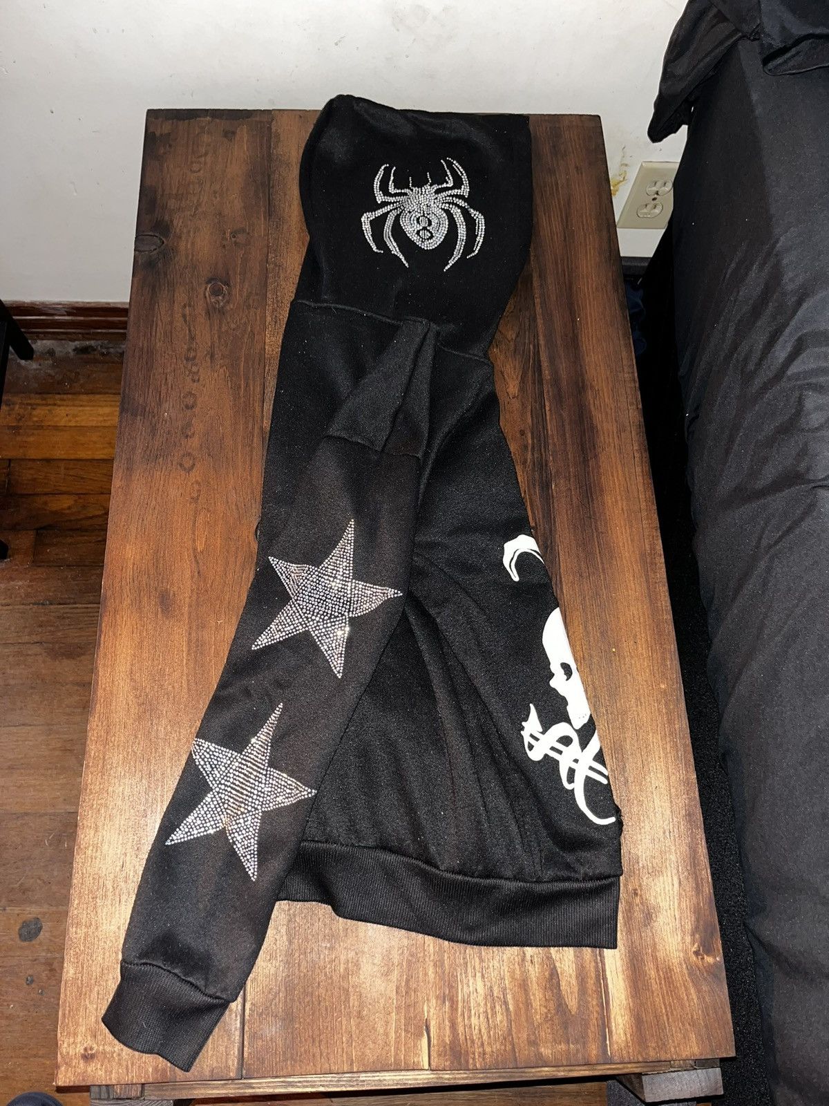 Other Black/white graphic zip up hoodie Size US S / EU 44-46 / 1 - 2 Thumbnail