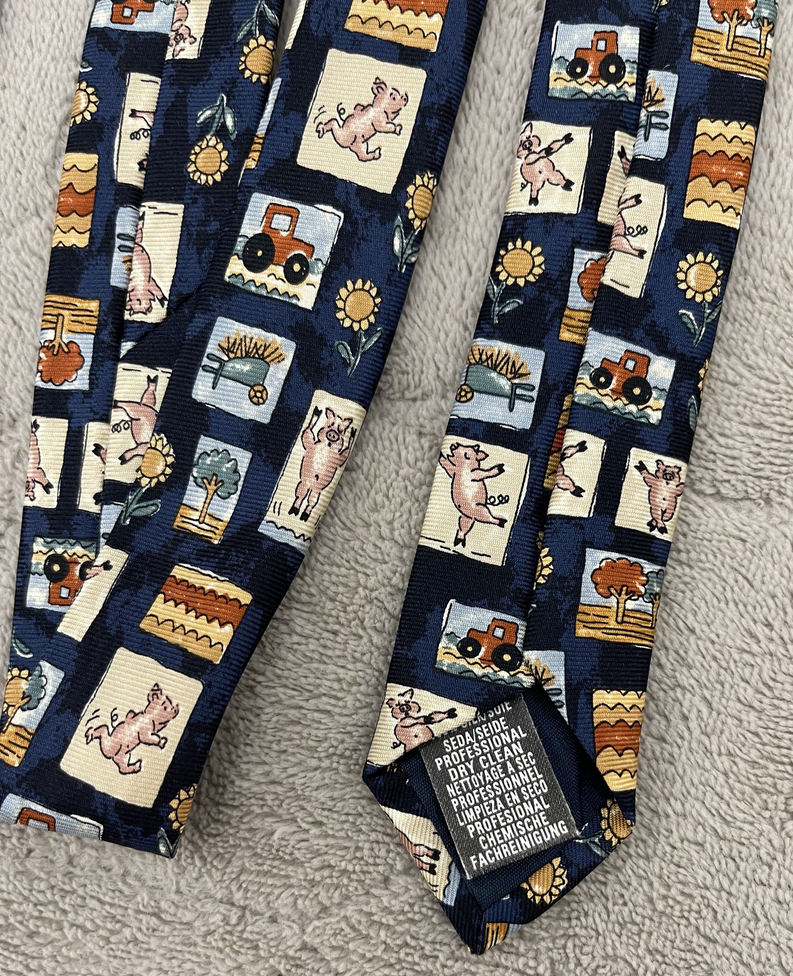 Marks & Spencer × Vintage Marks And Spencer Vintage Tie Size ONE SIZE - 5 Thumbnail