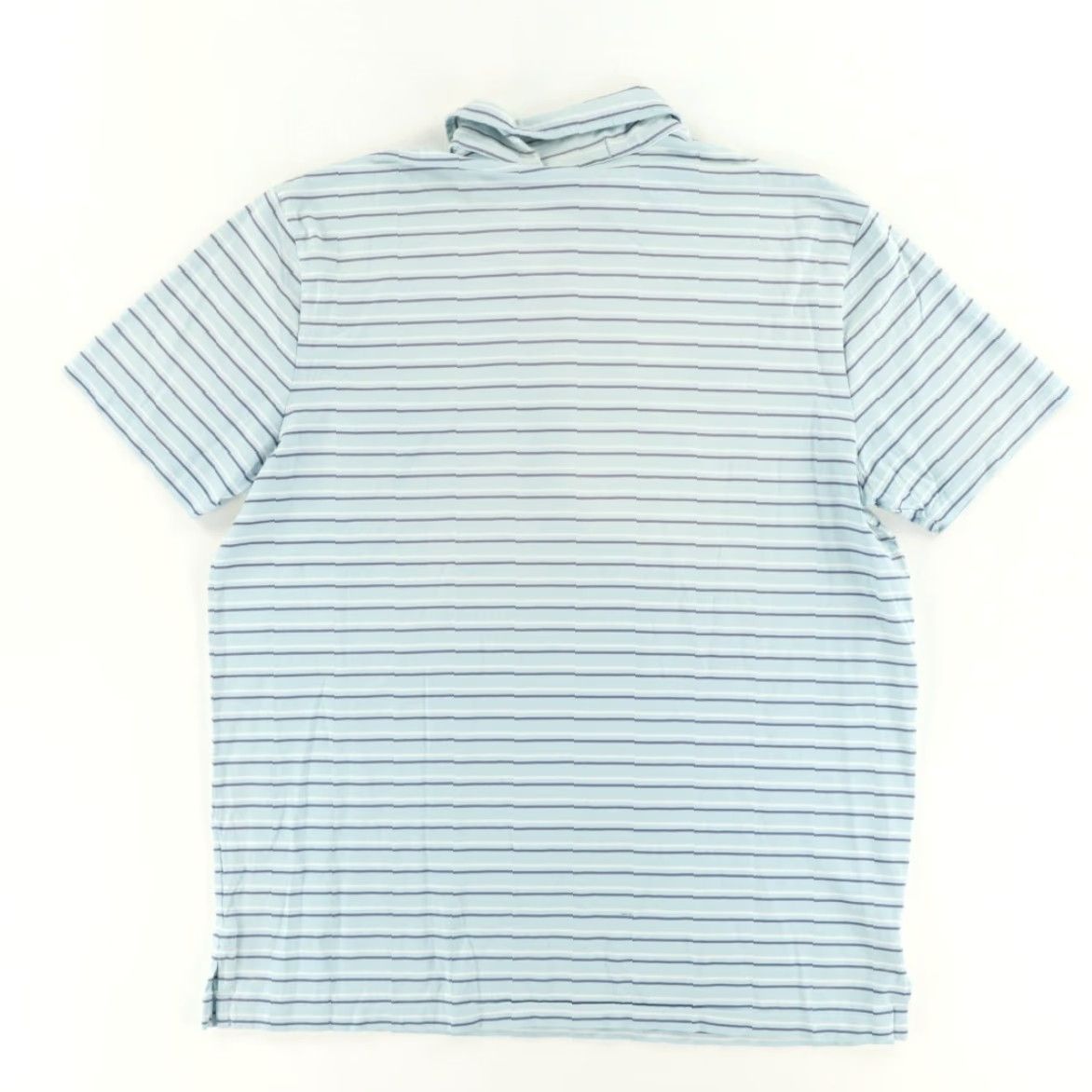 Polo Ralph Lauren Polo Ralph Lauren Lightweight Cotton Striped Polo Shirt Blue Men's XL Shirt Size US XL / EU 56 / 4 - 4 Thumbnail