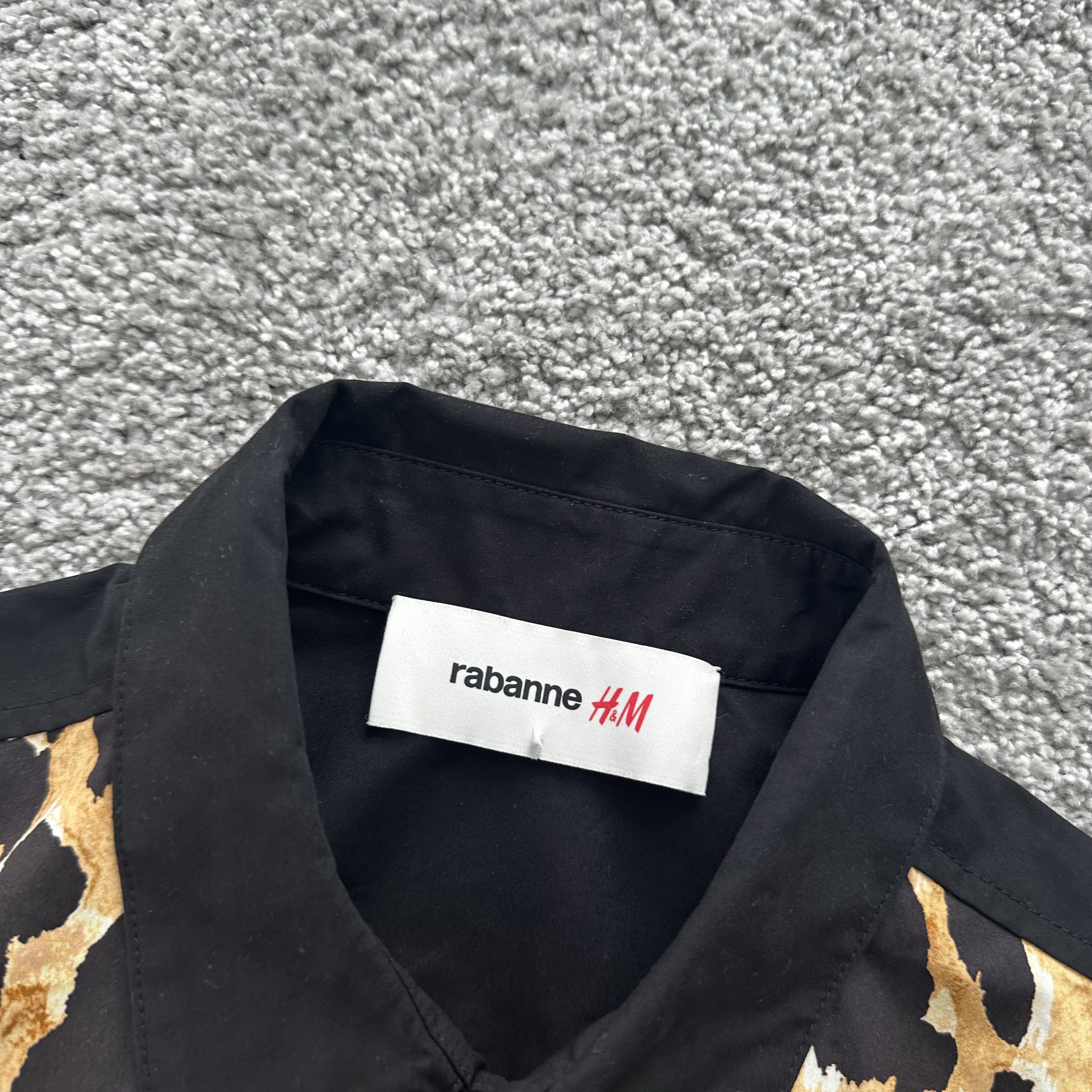 H&M × Paco Rabanne Rabanne x H&M Leopard Print Shirt Size XS Size US XS / EU 42 / 0 - 3 Thumbnail