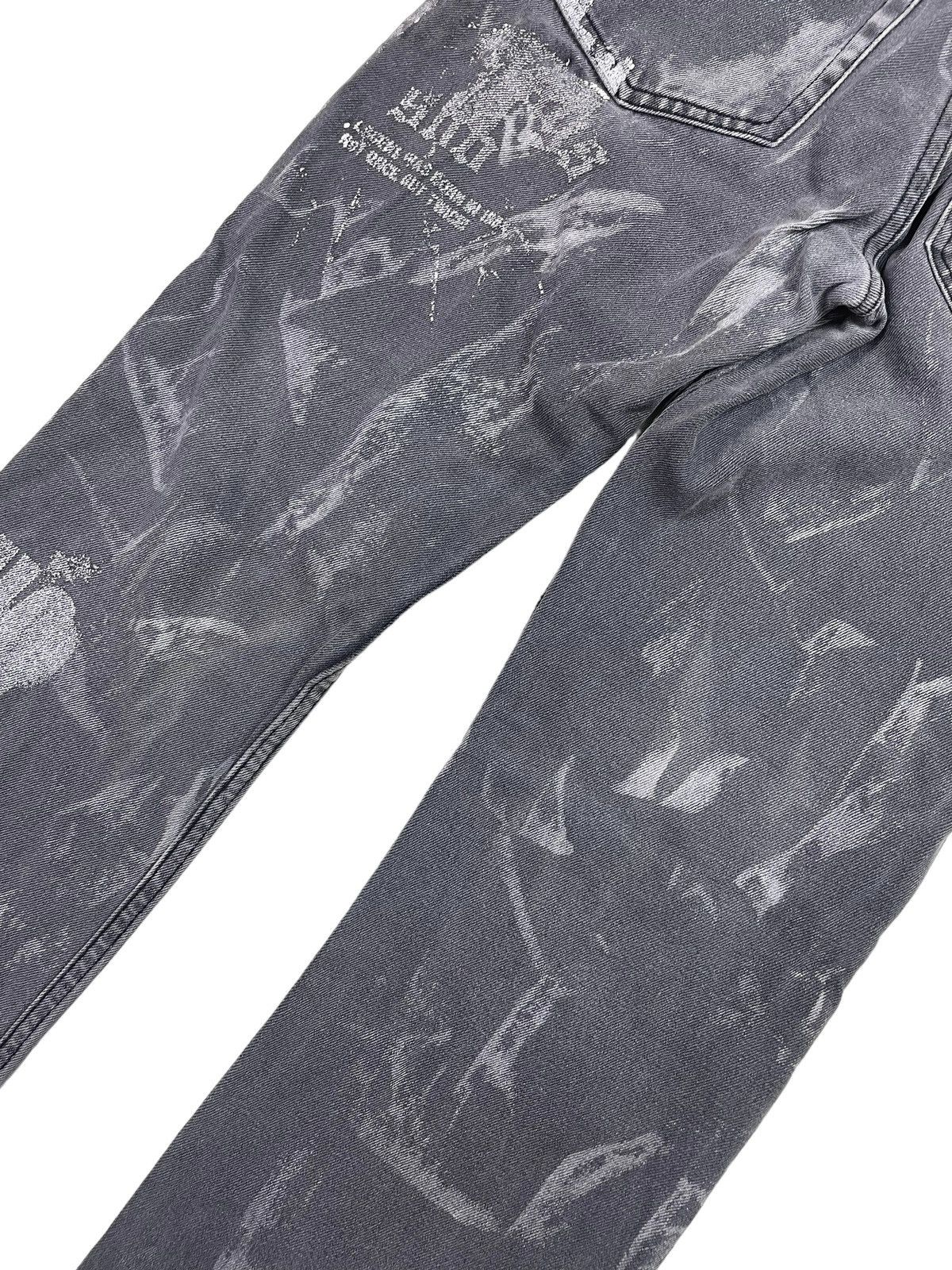 Japanese Brand × Seditionaries Japan Berning-Sho Distressed Denim Patchwork Jeans Size US 29 - 10 Thumbnail