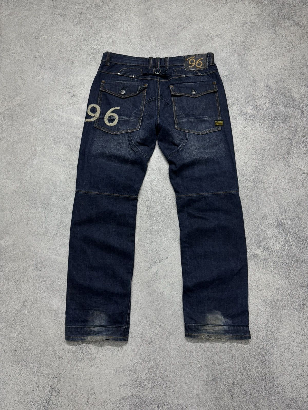G-Star Vintage Y2k G Star Denim Jeans Big Logo 96 Size US 32 / EU 48 - 5 Thumbnail