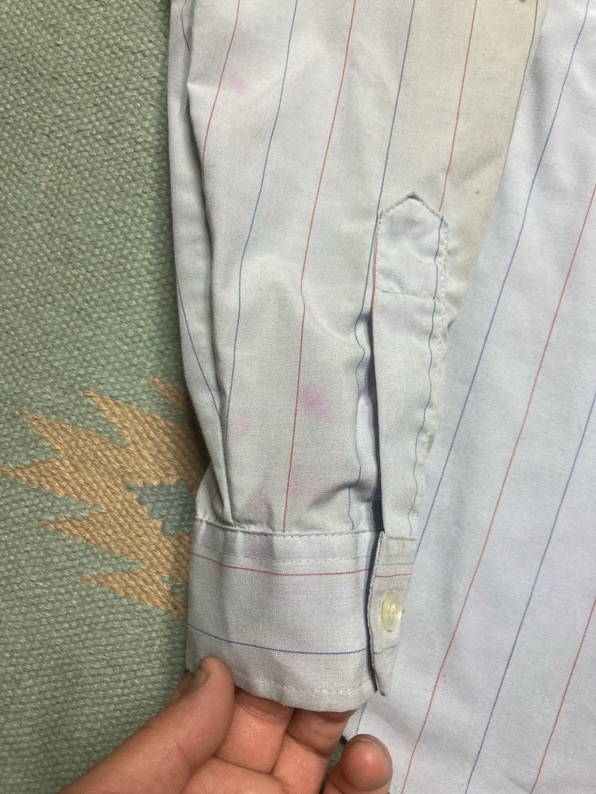 Vintage Vtg button shirt Elbeco USPS mail carrier eagle womens 38 Size L / US 10 / IT 46 - 2 Thumbnail