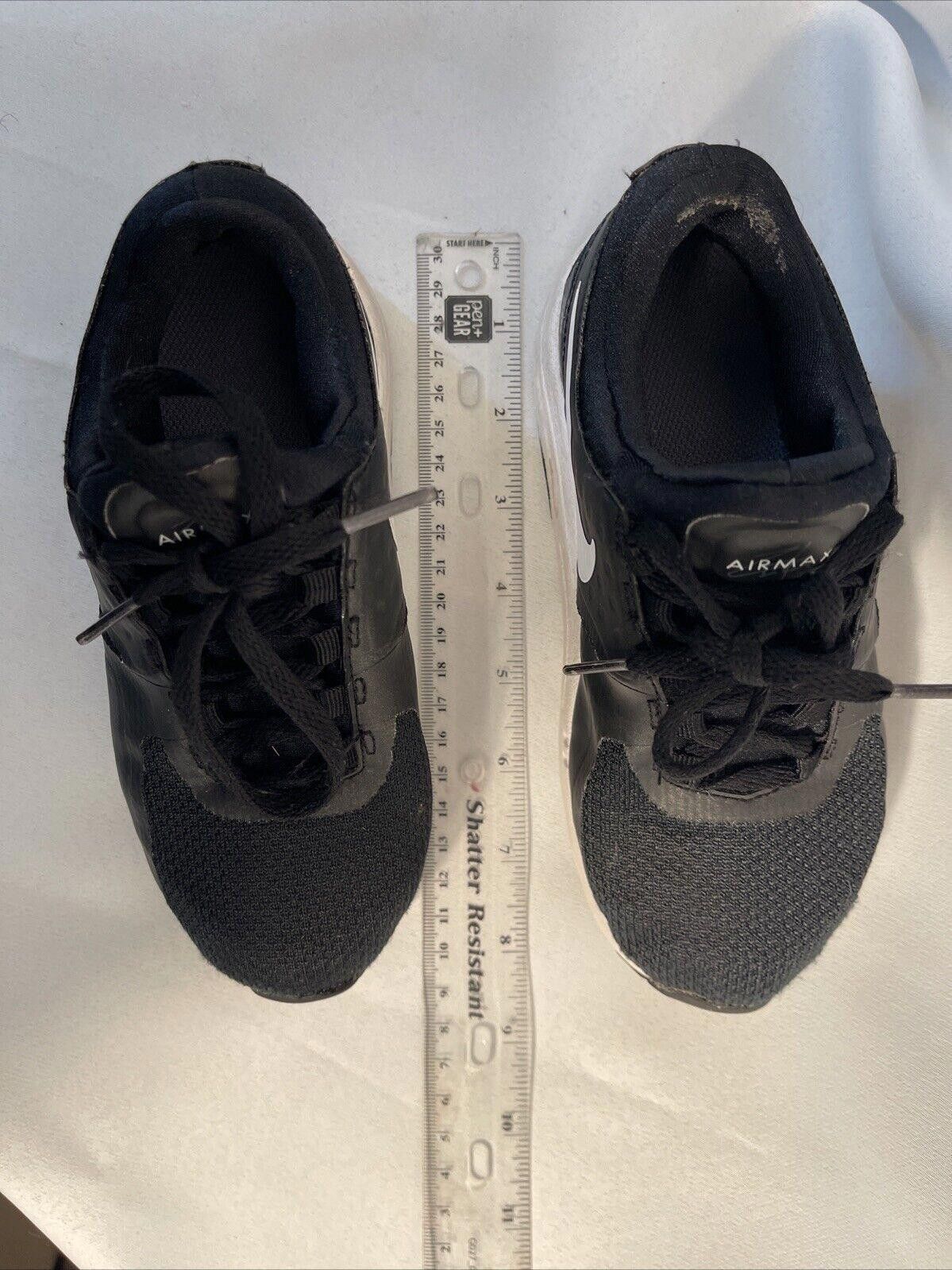 Nike Size 12c Kids Nike Air Max Low Black White Size US 12 / EU 45 - 6 Thumbnail