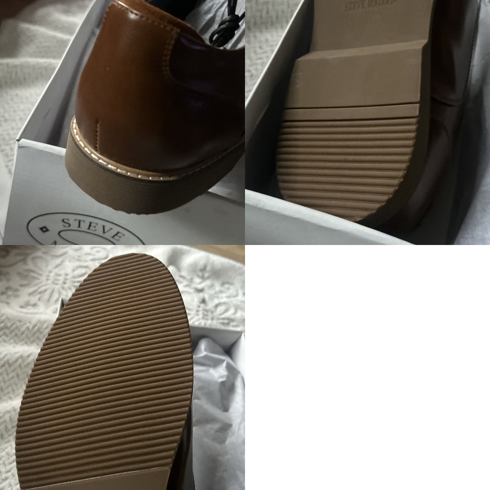 Steve Madden VINTAGE Steve Madden Nunan Dress Shoes Oxford Leather Brown 13 Mens Shoes Size US 13 / EU 46 - 8 Thumbnail