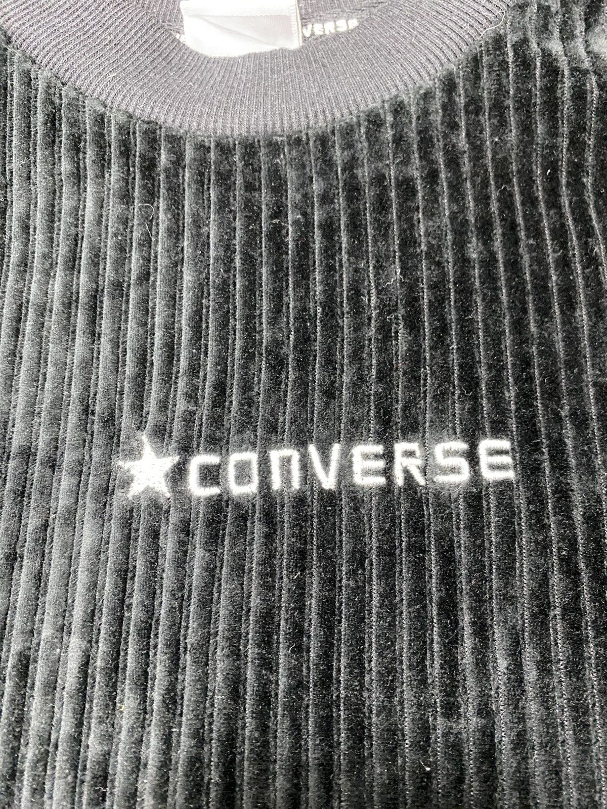 Converse Rare Converse Small Logo Baggy Sweatshirt Size L / US 10 / IT 46 - 6 Thumbnail